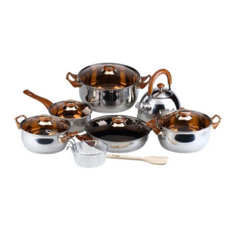 OXONE Eco Cookware Set 12 + 2 Pcs OX-933 | Shopee Indonesia