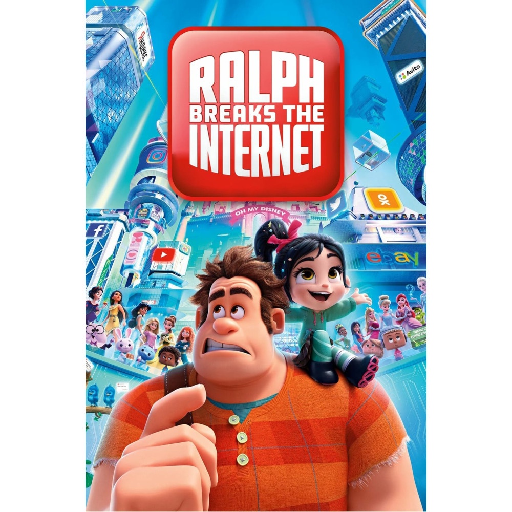 Kaset Animasi DVD: Ralph Breaks the Internet (2018)