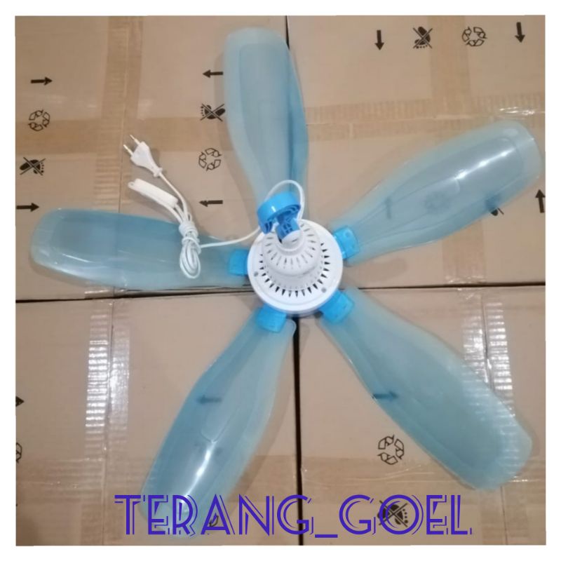 KIPAS ANGIN GANTUNG MYVO 40 WATT 5 BALING / HELI FAN MYVO 5 BALING 40 WATT / KIPAS GANTUNG