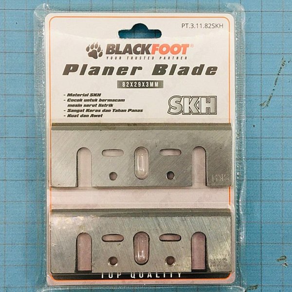 Mata Pisau Planer SKH HSS ORIGINAL BLACKFOOT TOP QUALITY Planer Blade Bit SET Mata Mesin Serut Ketam