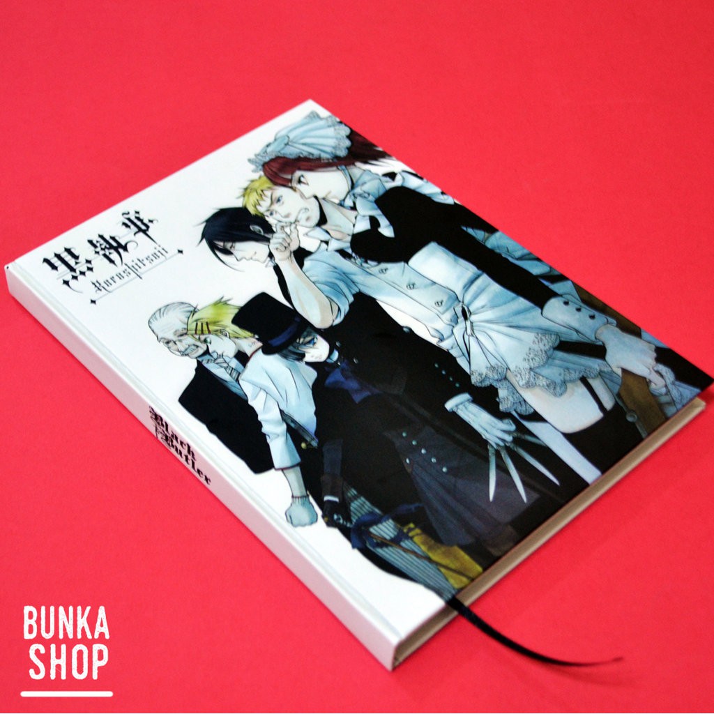 

Note Book Hardcover Anime Black Butler Kuroshitsuji A Ukuran A5 Jurnal Agenda Planner