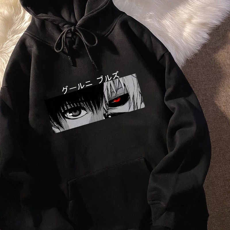 ANIME TOKYO GHOUL HOODIE UNISEX - HOODIE KEKINIAN TEBAL TERLARIS