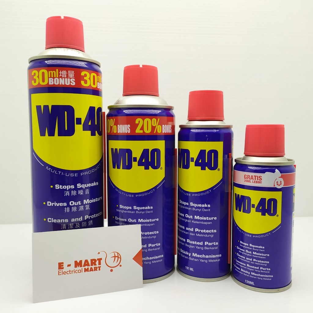 WD-40 Pelumas / Pembersih Cairan Semprot Anti Karat WD ORIGINAL