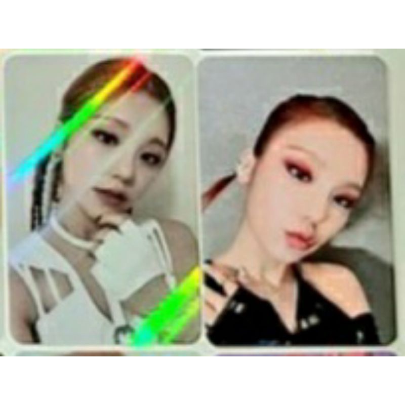 [QYOP] Yeji Withfans set - Hologram Photocard Guess Who MITM Benefits Official