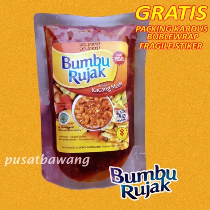 

bumbu rujak manis enak