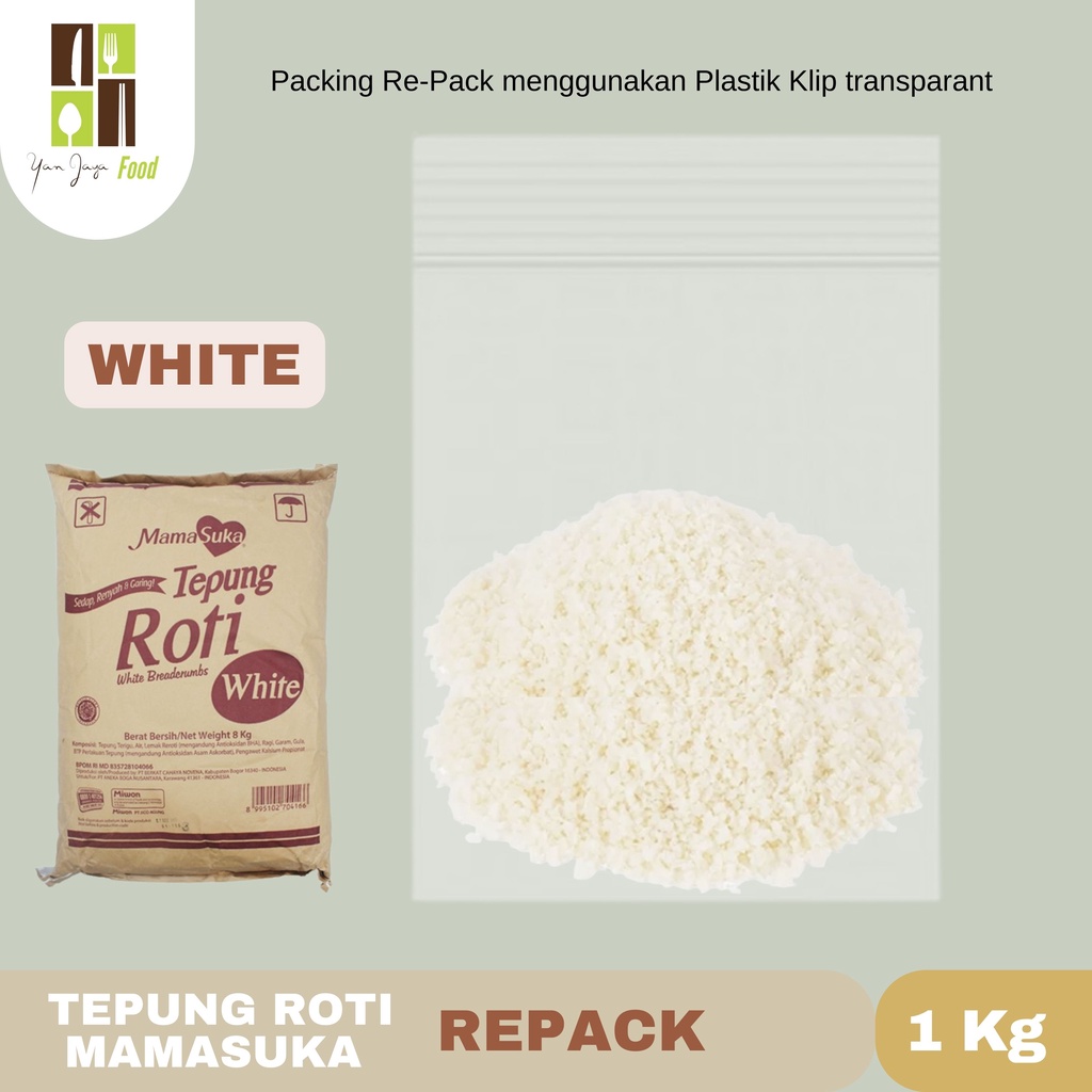 Tepung Roti Mamasuka White / Orange / Mix REPACK