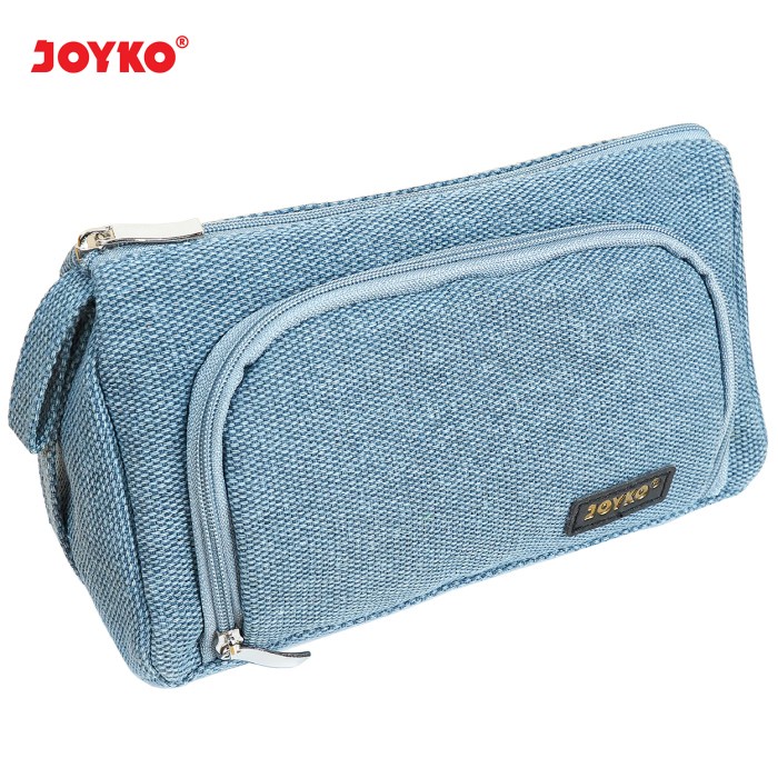 

TULIS-ALAT- PENCIL CASE KOTAK TEMPAT PENSIL JOYKO PC-5003 - DARK GREEN -ALAT-TULIS.
