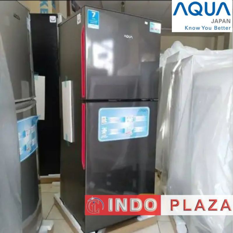 KULKAS 2 PINTU LOW WATT 187 Liter AQUA AQR-D251