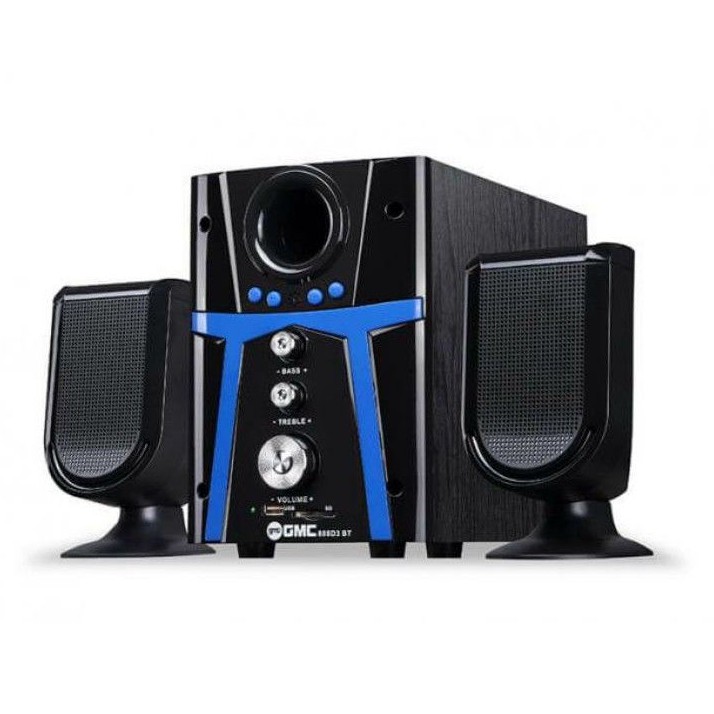 Speaker Aktif Bluetooth GMC 888D3 / D2 Multimedia Radio Super Bass Original / Speker / Spiker