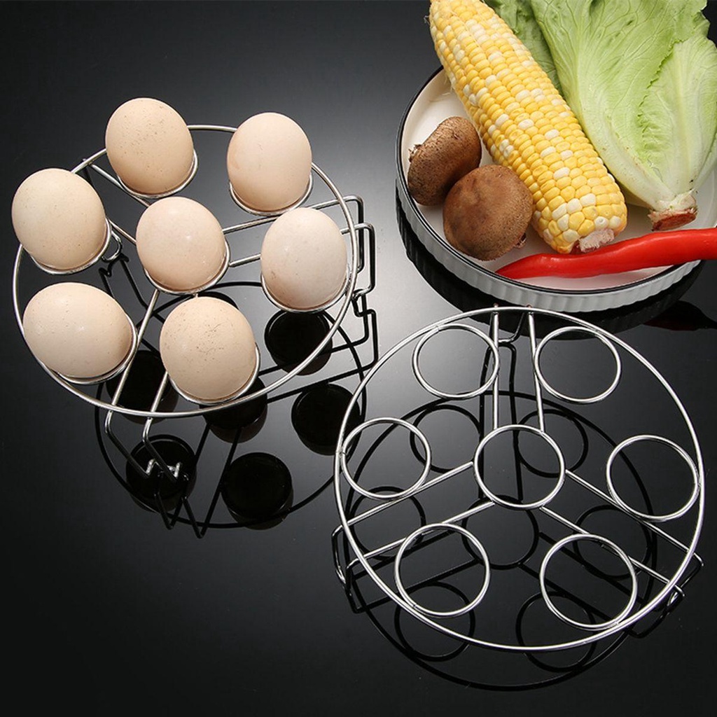 Rebuy Rak Steamer Telur Tahan Lama Multifungsi Stainless Steel Stackable Penahan Panas