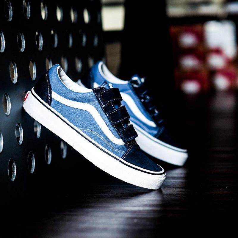 Vans oldskool Velcro classic blue/navy