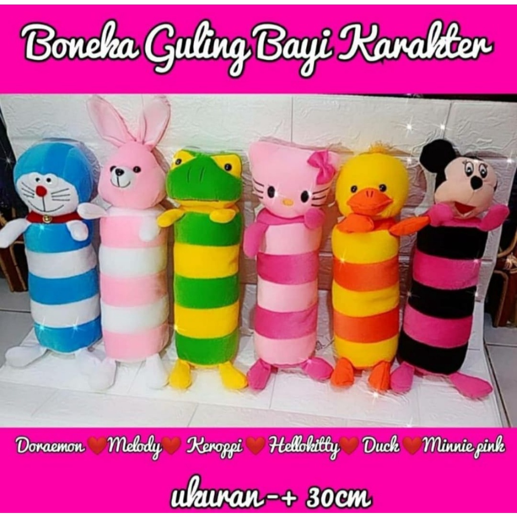 BONEKA GULING BABY/GULING BONEKA/GULING MINI/GULING KARAKTER