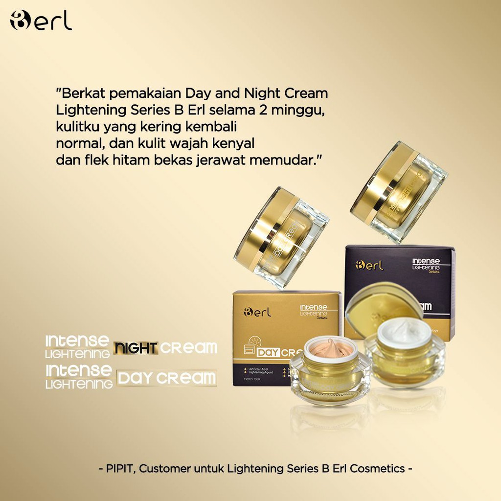 B Erl Intense Lightening Day Cream