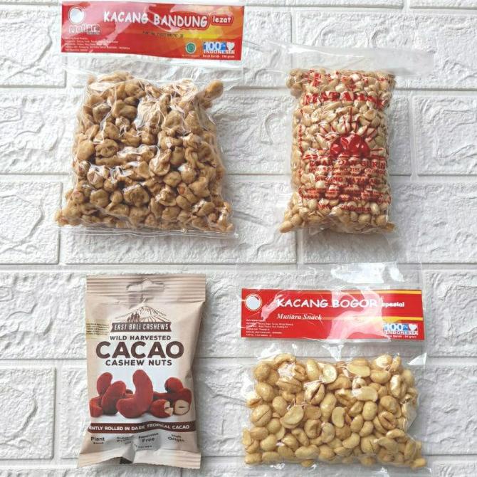 

Paket Aneka Kacang Lokal Khas Indonesia (Bogor Bali Bandung)
