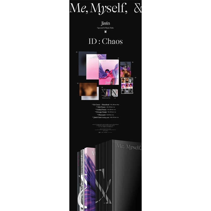 BTS - Special 8 Photo-Folio Me, Myself, and Jimin ID:Chaos (Photobook)