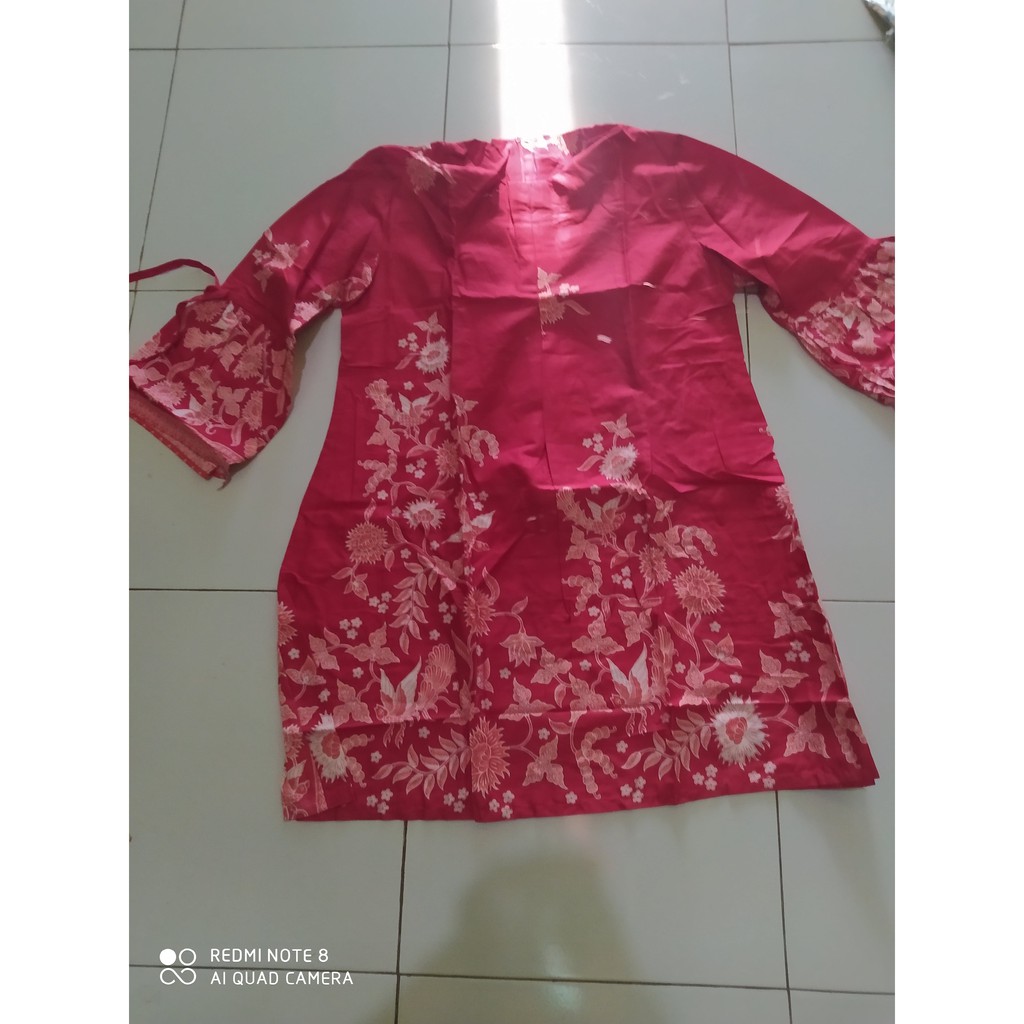 TUNIK BATIK SHANAYA / DRESS BATIK CANTIK TERLARIS