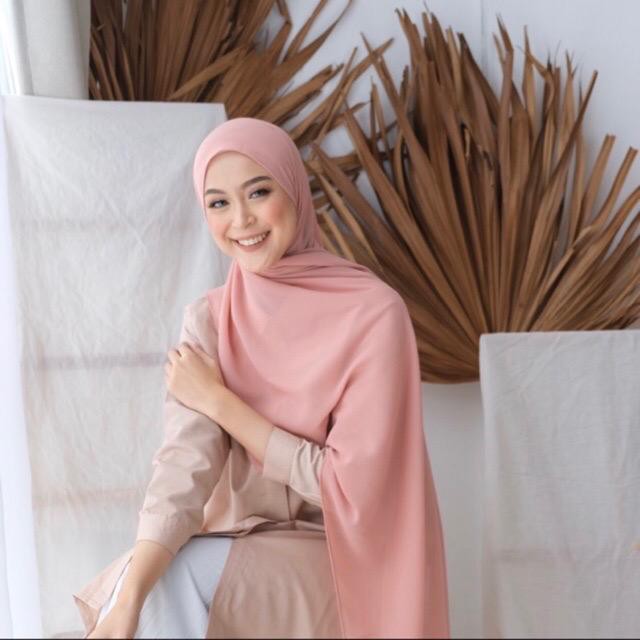 Pashmina Ceruty Babydoll Pusatgrosir_solo/ Pasmina Premium Polos Sabyan Heavy Chiffon