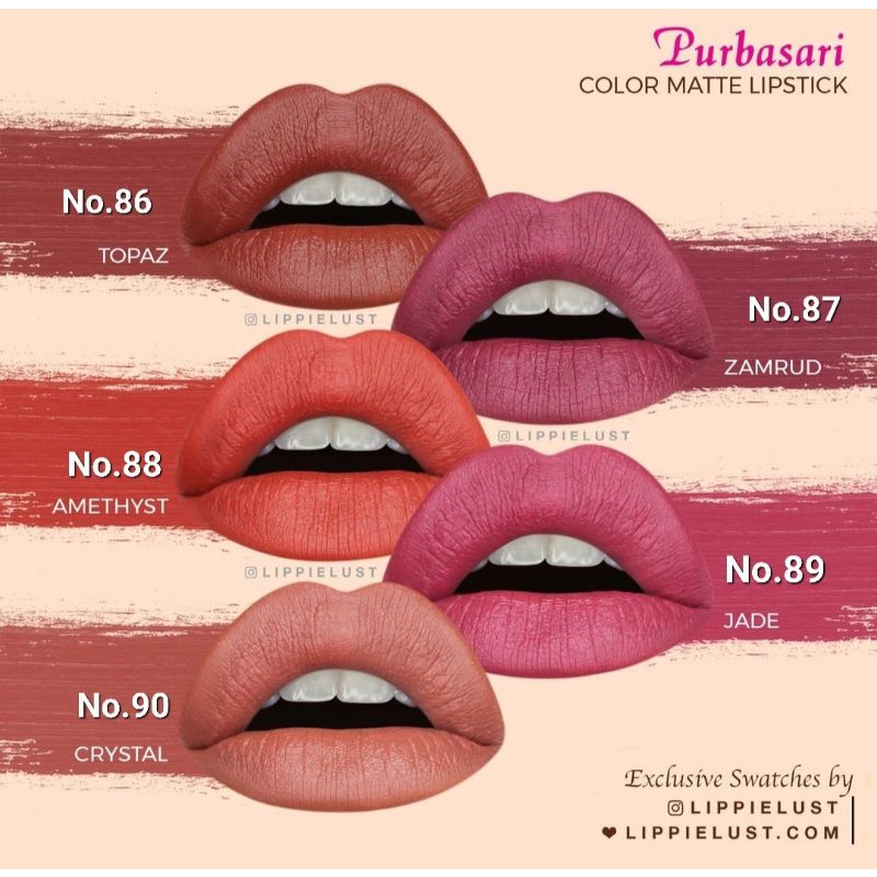 Purbasari Matte Lipstik