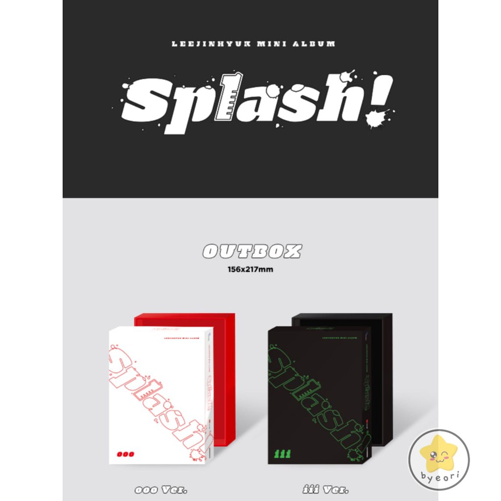 [DP] LEE JIN HYUK - Mini [Splash] ALBUM
