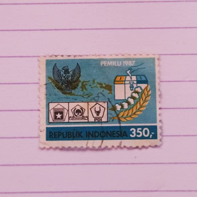 

Prangko Peringatan Seri Pemilu 1987