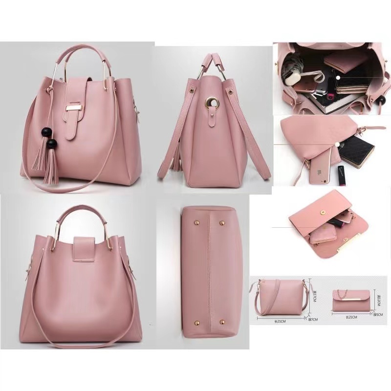 Tas 3 IN 1 Selempang Wanita Import  Handbag STYLISH IMPORT SET 3 IN 1