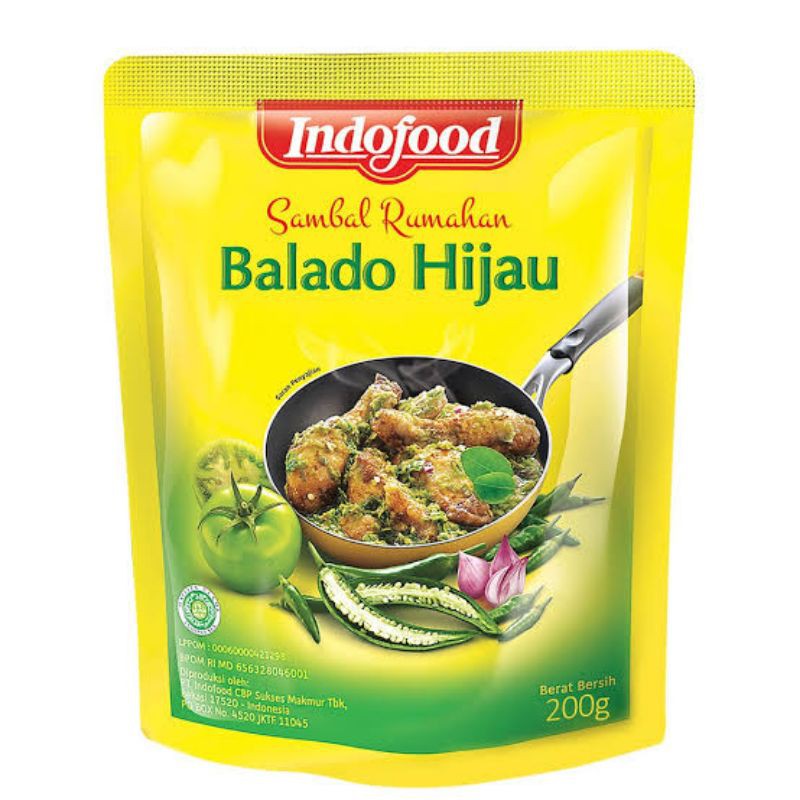 

Bumbu Sambal Rumahan Balado Hijau Indofood
