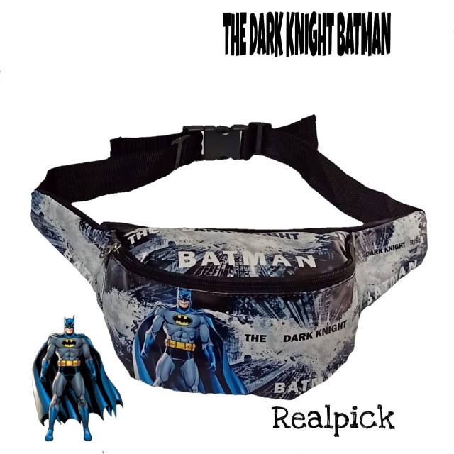 Lr tas waistbags anak laki laki/tas batman/tas karakter batman