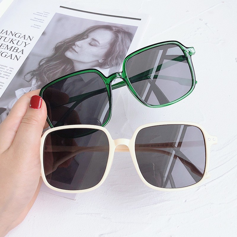 Kacamata Wanita Hitam Kotak Gaya Style Sunglasses Kaca Mata Fashion Eyewear Alibaba1688