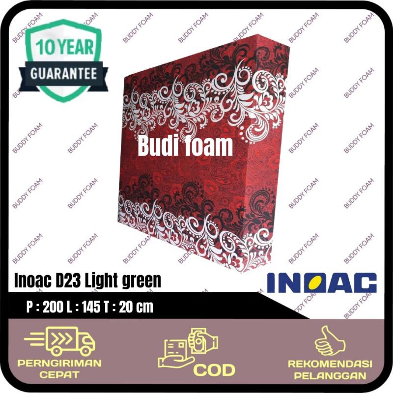 INOAC Kasur busa Inoac no 3 ukuran 200 x 145 x 20 cm