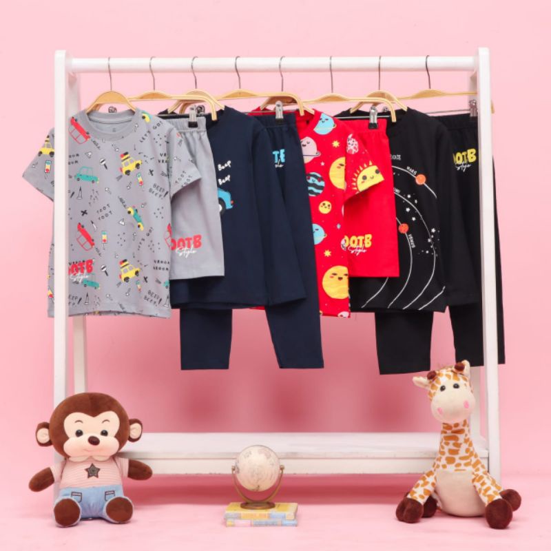 Afsheenastore Setelan Anak Combo Deal By Ootb (Usia 2 Sampai 10 Tahun)