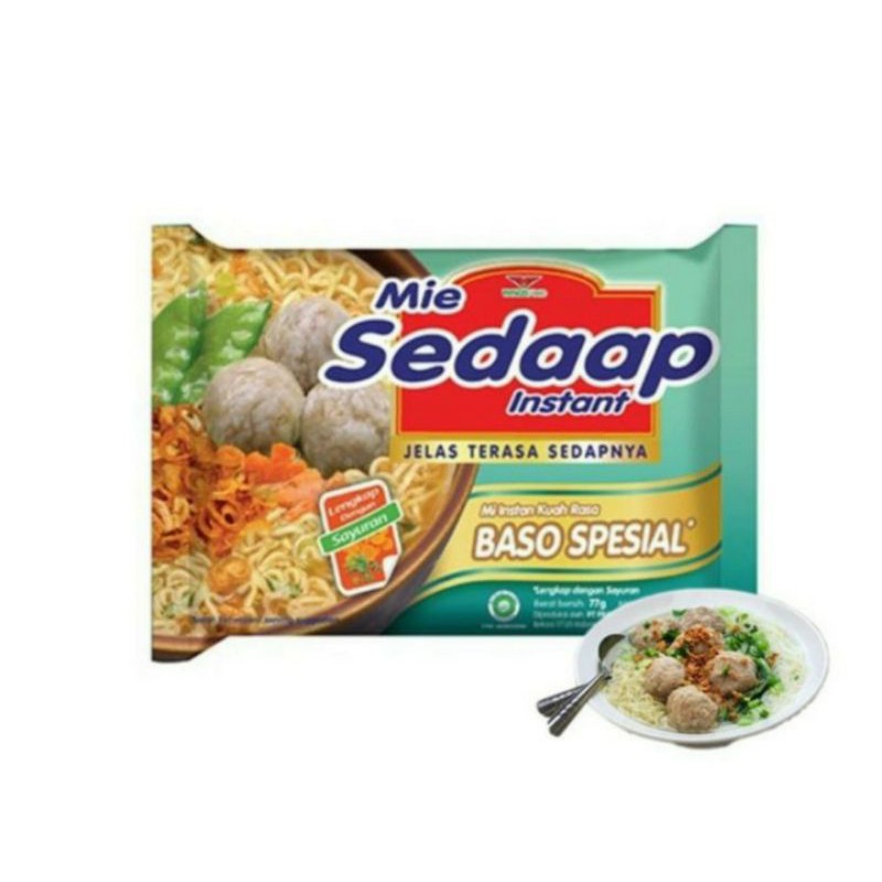 

MIE SEDAP BASO SPECIAL 77 GRAM