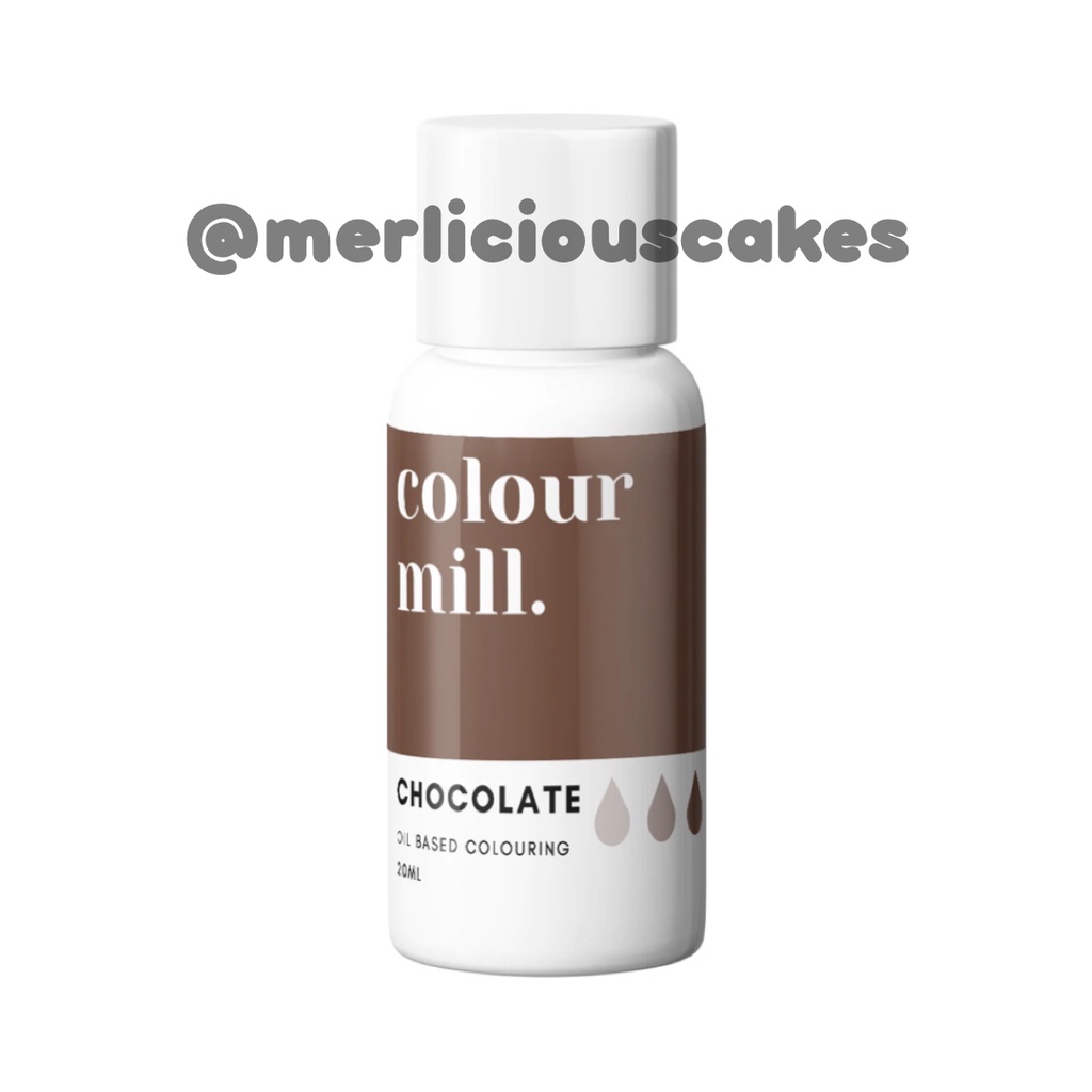 

Colour Mill Chocolate 20 ml Oil Based Colouring