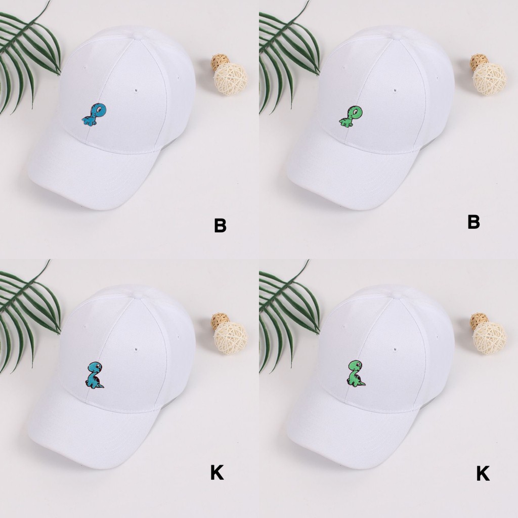 Topi Korea Bordir Dino COD Pria Wanita Hat Dewasa