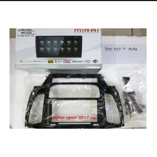 Head unit android OEM Pajero sport 2017 9 inc bonus kamera