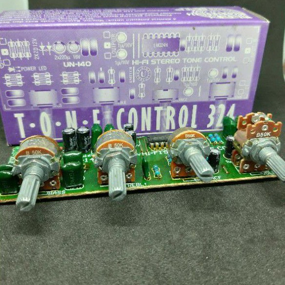 HI-FI STEREO TONE CONTROL LM324