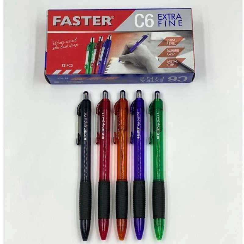 

Ballpoint Faster C6 original Pulpen Bolpoin Bolpen