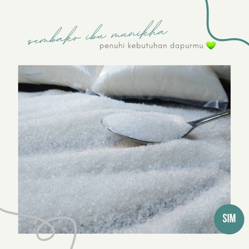 

Gula Pasir per 100gr / 1 ons