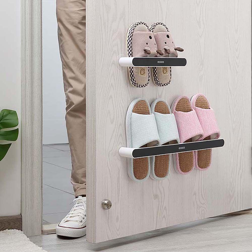 [Elegan] Rak Sepatu Di Dinding High Heels Slipper Organizer Sepatu Olahraga Rak Sandal Pintu Rumah