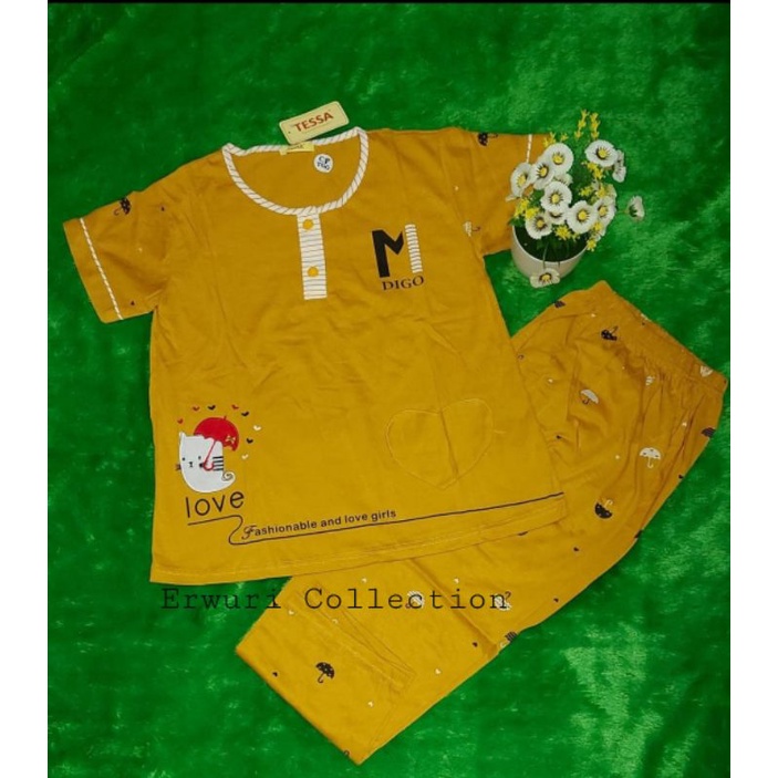 Baju tidur Celana&lengan pendek Bahan katun tebal  LD 90 silahkn lihat ukuran lainnya di toko