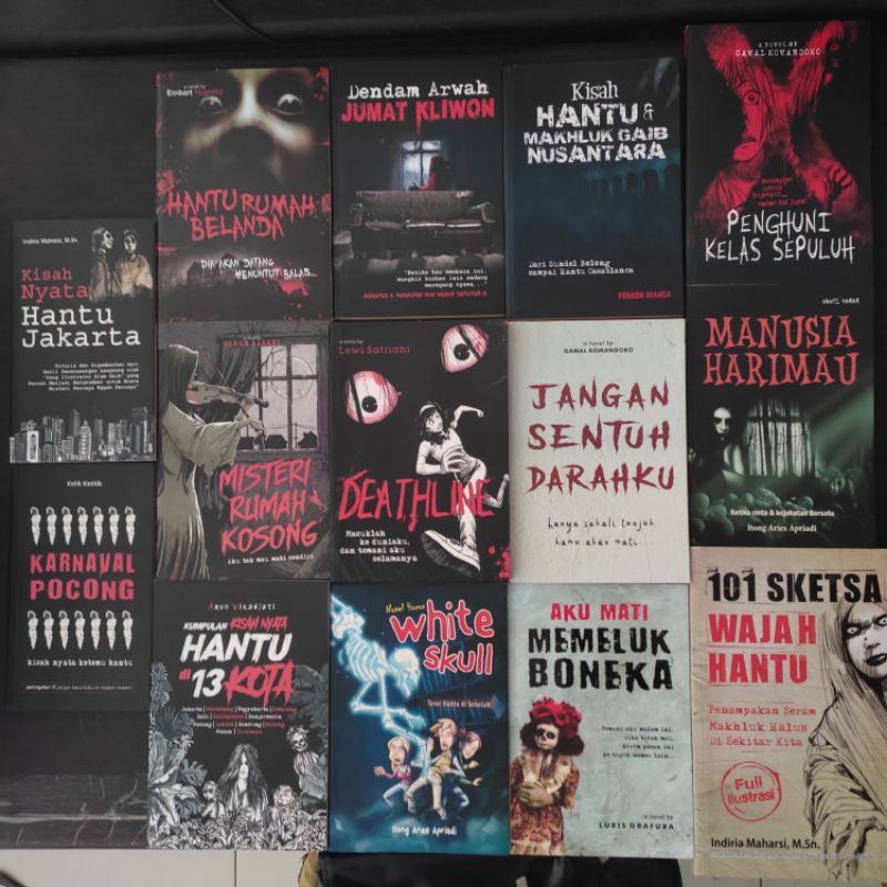 Novel Misteri - Buku Horor - Novel Horor