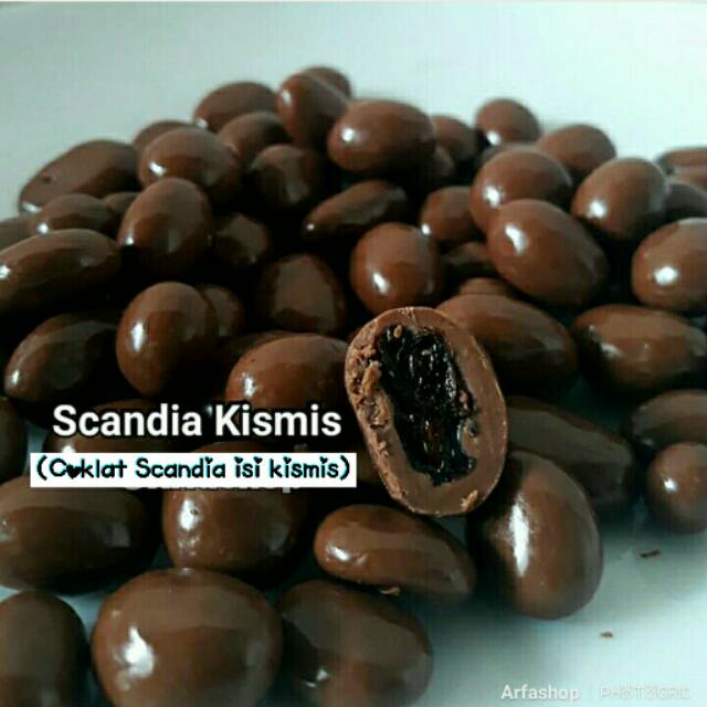 

( 500gr ) COKLAT SCANDIA KISMIS KILOAN COKELAT SCANDIA RAISIN ISI KISMIS