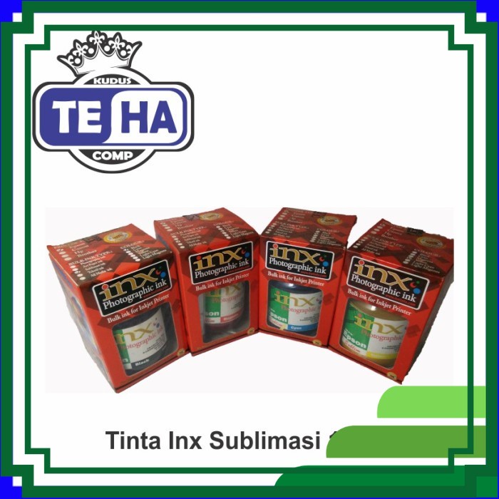 Tinta Inx Sublimasi 100ml C, M, Y, K (Hanya untuk pengiriman PULAU JAW