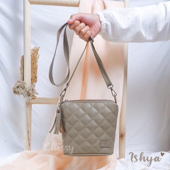 Tas Cantik Ishya Tas Selempang Kulit Sintetis by Chessy