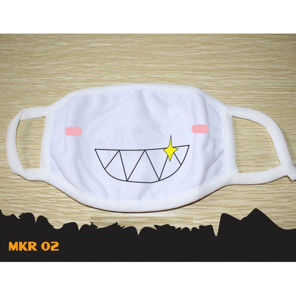 Masker Anime Emoticon 2 NKR 02