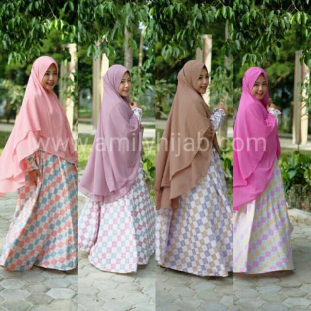 Gamis Latifa Motif by Amily