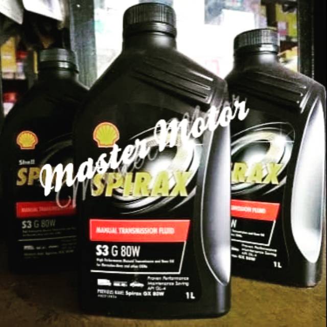 Shell SPIRAX S3 G 80W Manual Transmisi