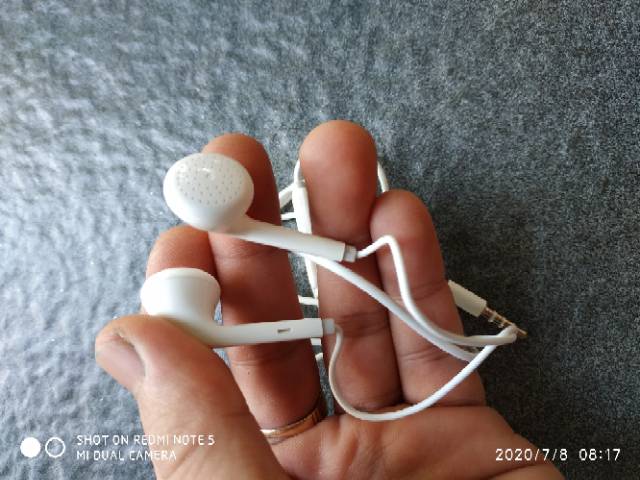 Headset OPPO original / handsfree OPPO &amp; headset VIVO Jack 3.5mm original mantap murah meriah