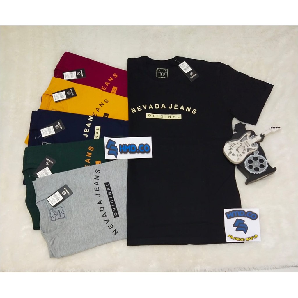 MOTIF RANDOM 3 pcs 100rb Kaos Distro Nevada N 15 Pria MOTIF RANDOM 3 pcs 100rb Kaos Distro Nevada N 15 Pria