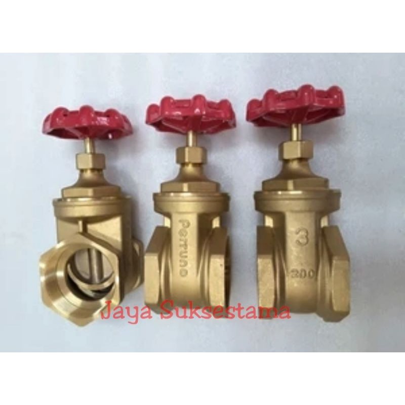 Gate Valve Perruno 2 1/2" inch / Gate Valve Kuningan 2,5" inch Perruno