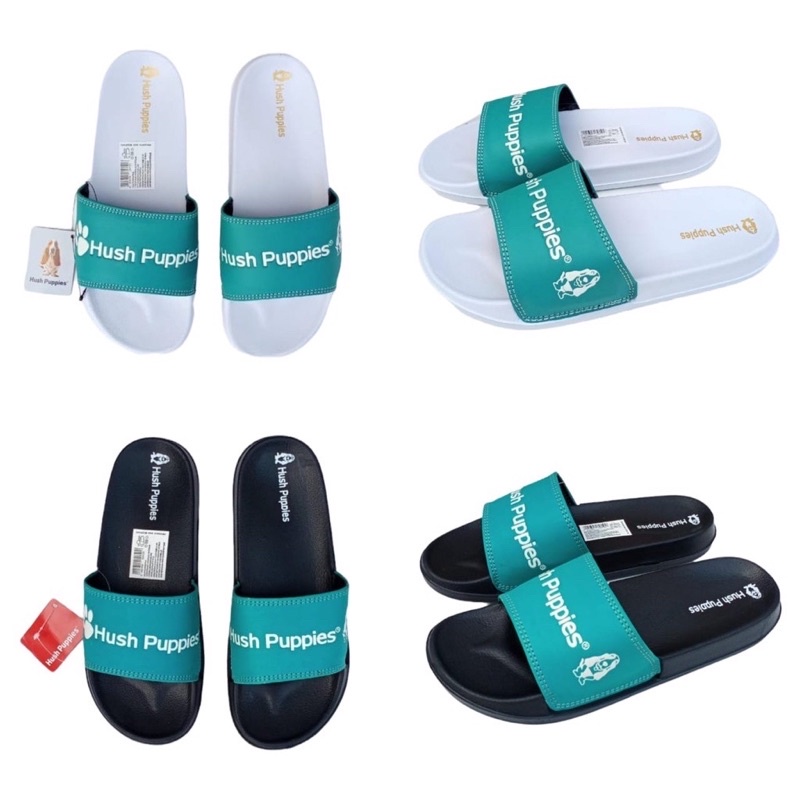 [ KATALOG 7 ] Sandal Hush Puppies + BOX Slop cowok dan cewek , sendal slop